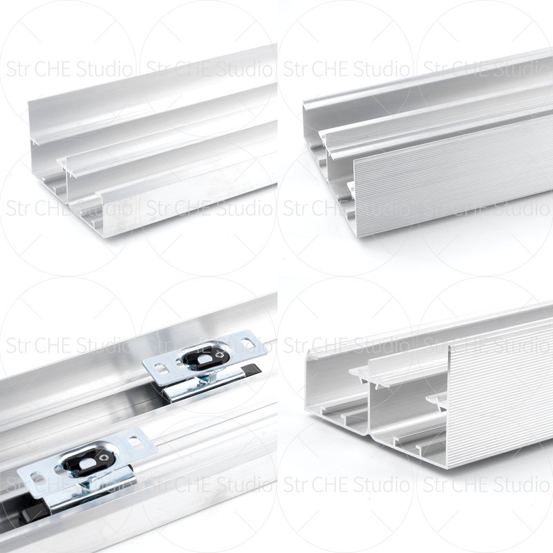 Lubann Top Hung Bypass Sliding Door Hardware Kit Wayfair